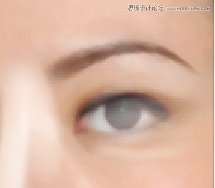 Photoshop调出TVB明星唯美的转手绘效果,PS教程,图老师教程网
