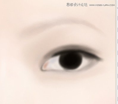 Photoshop调出TVB明星唯美的转手绘效果,PS教程,图老师教程网