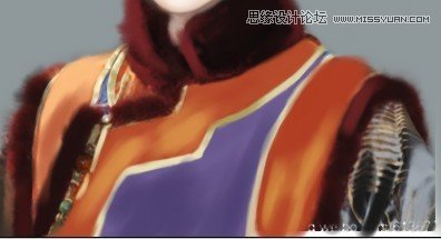 Photoshop调出TVB明星唯美的转手绘效果,PS教程,图老师教程网