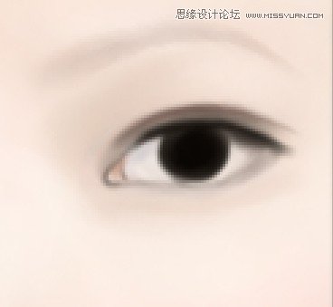 Photoshop调出TVB明星唯美的转手绘效果,PS教程,图老师教程网