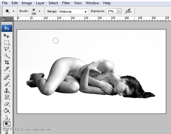 Photoshop合成创意风格的戒烟公益海报,PS教程,图老师教程网