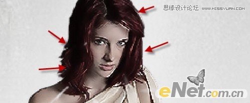 Photoshop设计高光抽象美女海报教程,PS教程,图老师教程网