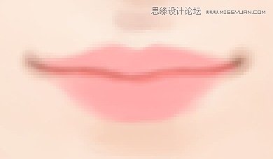 Photoshop解析转手绘中水嫩嘴巴的画法,PS教程,图老师教程网