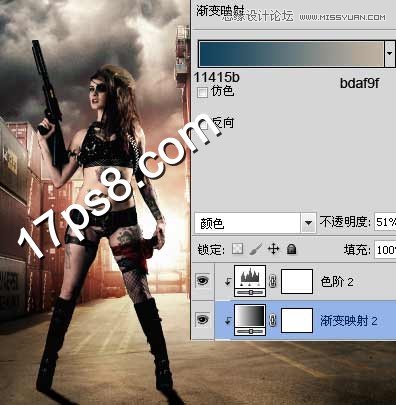 Photoshop合成魔力女战士电影海报教程