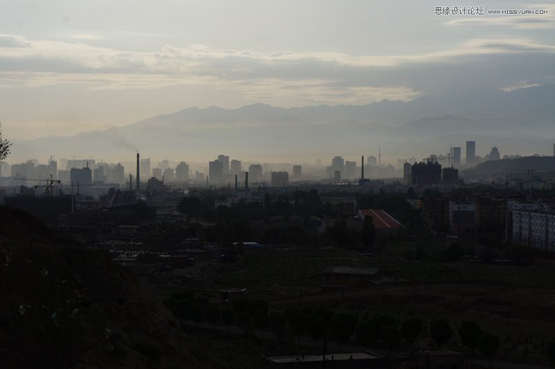 Photoshop打造全景效果的印象城市场景,PS教程,图老师教程网