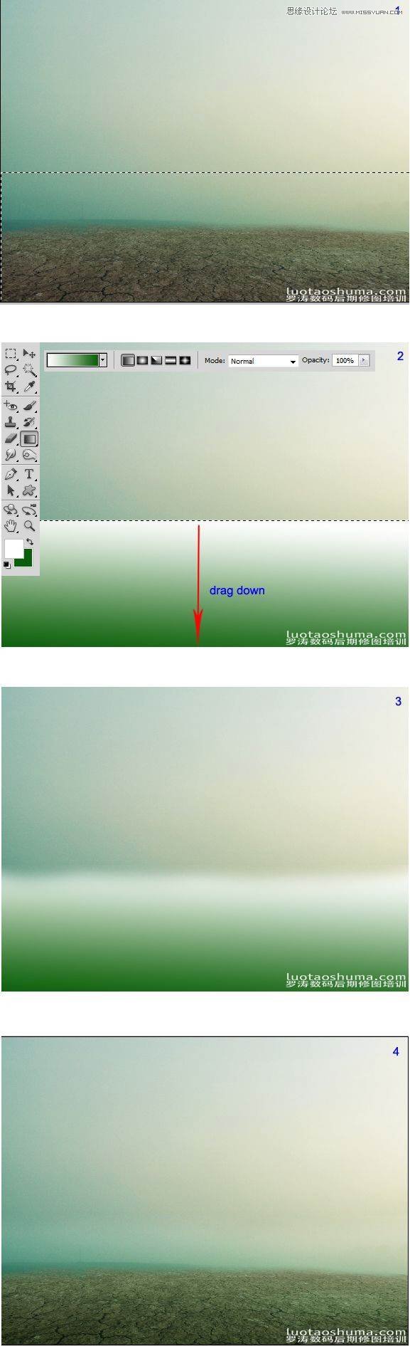 Photoshop合成战争过后末日城市废墟教程,PS教程,图老师教程网