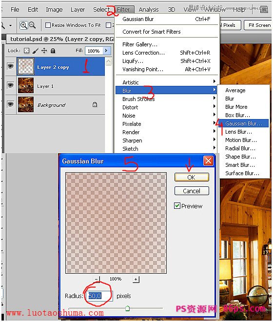 PhotoshopͼƬҹƹЧ