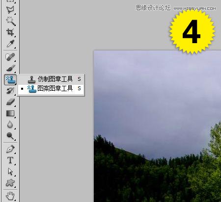 Photoshop使用图章工具打造印象派油画效果,PS教程,图老师教程网