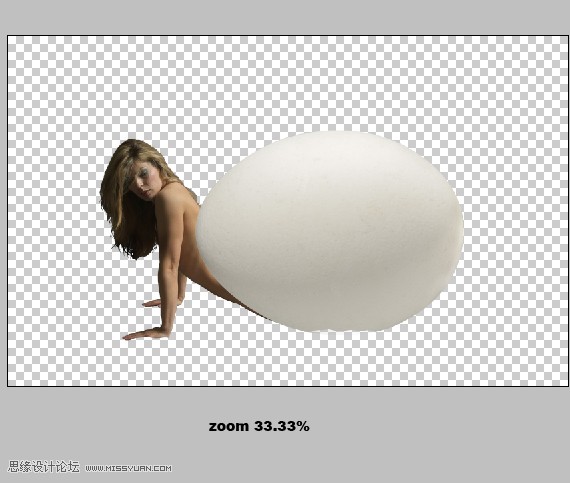 Photoshop合成冲蛋壳中孵出的美女教程,PS教程,图老师教程网