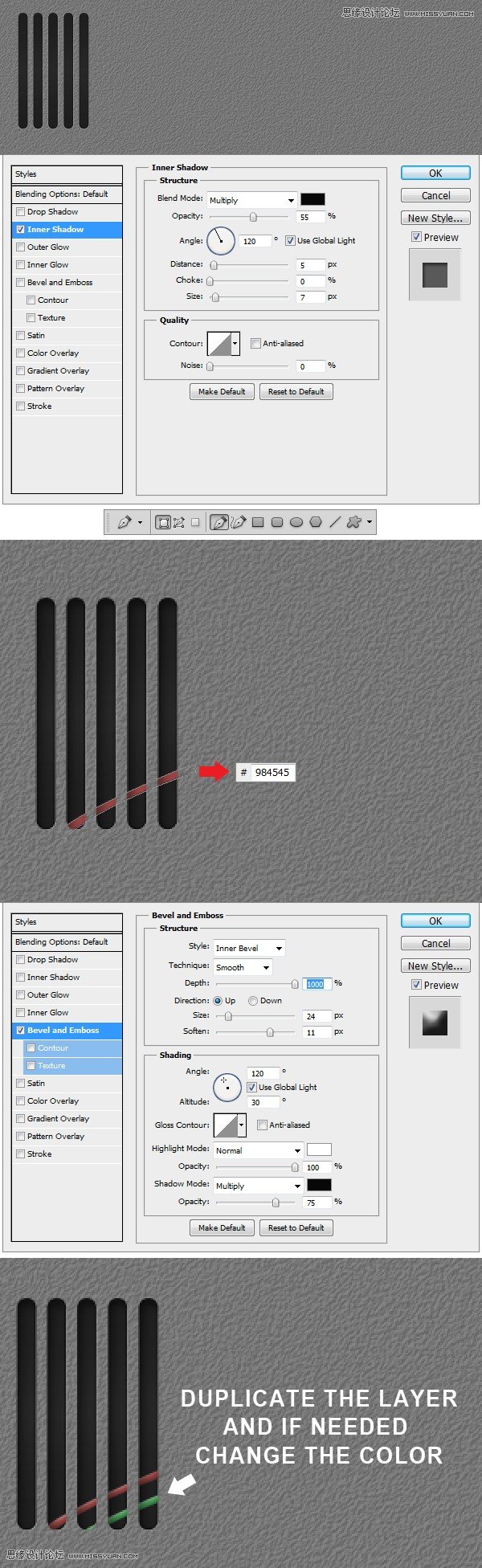 Photoshop设计金属质感的播放器界面教程,PS教程,图老师教程网