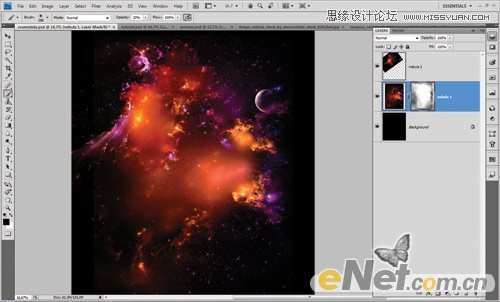 Photoshop创意合成宇宙科幻美女机器人教程,PS教程,图老师教程网