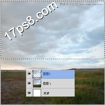 Photoshop合成草原孤伞凄凉丢弃场景,PS教程,图老师教程网