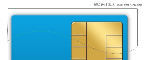 Photoshop绘制逼真的手机SIM卡教程,PS教程,图老师教程网