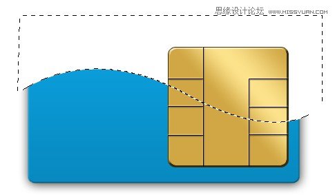 Photoshop绘制逼真的手机SIM卡教程,PS教程,图老师教程网