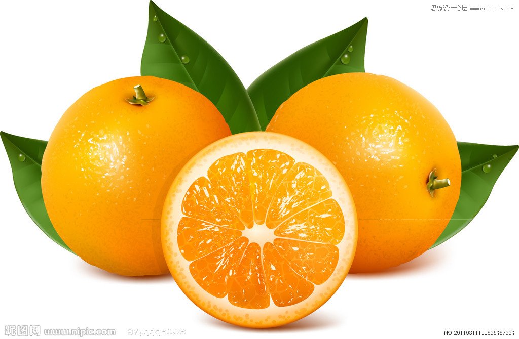 Photoshop制作橘子果肉图案的艺术字教程,PS教程,图老师教程网