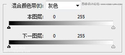 Photoshop正确认识混合颜色带的色阶参数,PS教程,图老师教程网