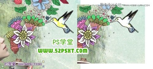 Photoshop合成潮流的艺术插画美女教程,PS教程,图老师教程网