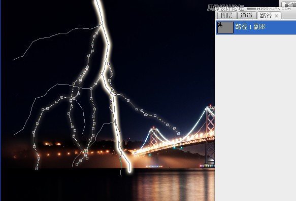 Photoshop详细解析平面作品中的梦幻光线制作,PS教程,图老师教程网