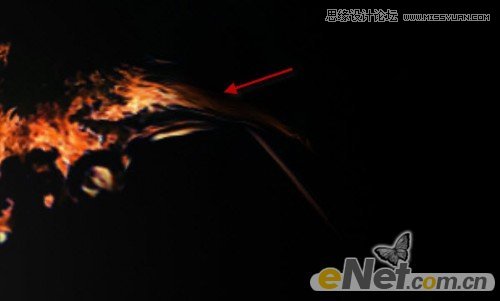 Photoshop设计超酷的火焰美女壁纸教程,PS教程,图老师教程网