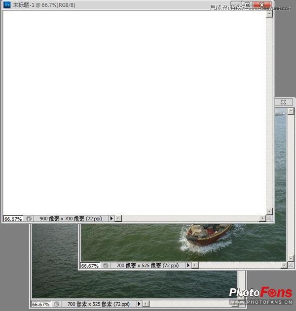 Photoshop把多张素材合成全景数码照片