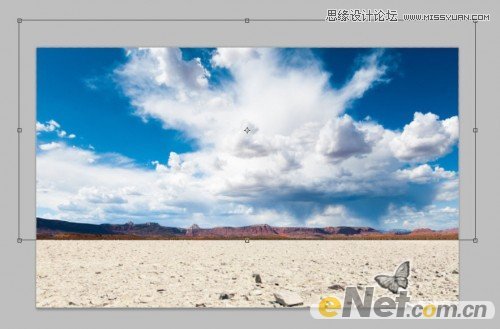 Photoshop制作沙漠中的钢筋立体字教程,PS教程,图老师教程网