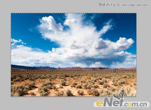 Photoshop制作沙漠中的钢筋立体字教程,PS教程,图老师教程网