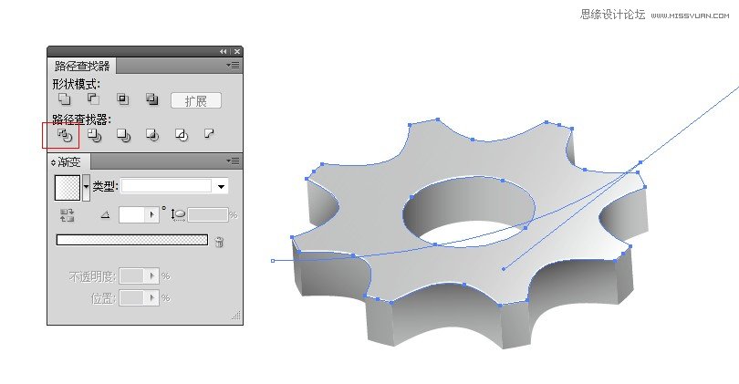 Photoshop快速制作齿轮ICON图标教程,PS教程,图老师教程网