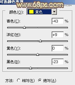 Photoshop调出公园美女暖暖的黄色调效果,PS教程,图老师教程网