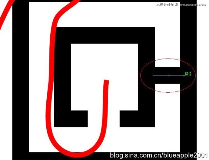 Photoshop制作立体效果的正方形迷宫