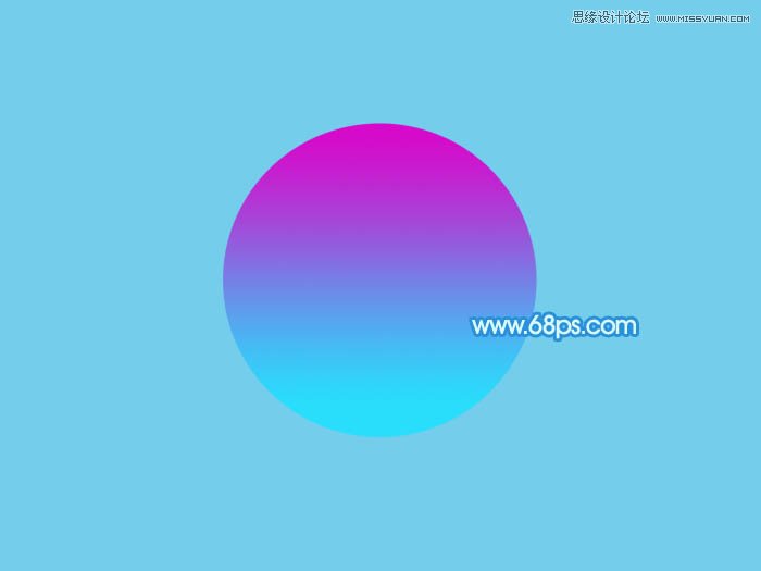 Photoshop绘制蓝色透明效果的气泡,PS教程,图老师教程网
