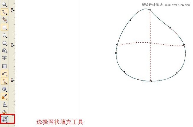 CorelDRAW解析网状填充运用教程