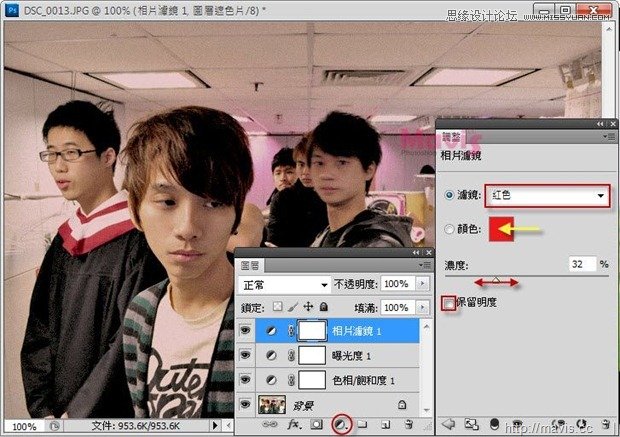 Photoshop简单几步调出风格十足的剧照效果,PS教程,图老师教程网