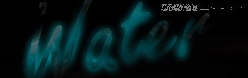 Photoshop巧用滤镜制作发光液体字教程,PS教程,图老师教程网