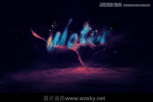 Photoshop巧用滤镜制作发光液体字教程,PS教程,图老师教程网