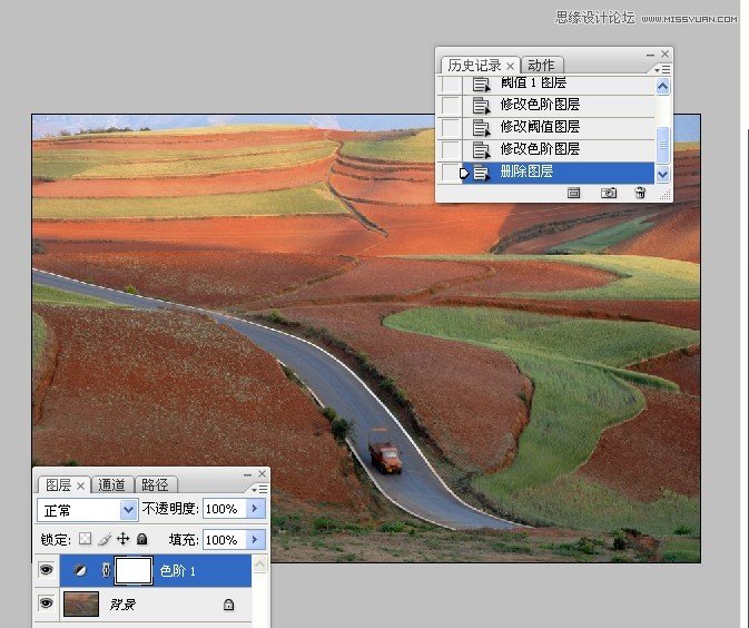 Photoshop使用色阶处理曝光不均匀后期图片,PS教程,图老师教程网