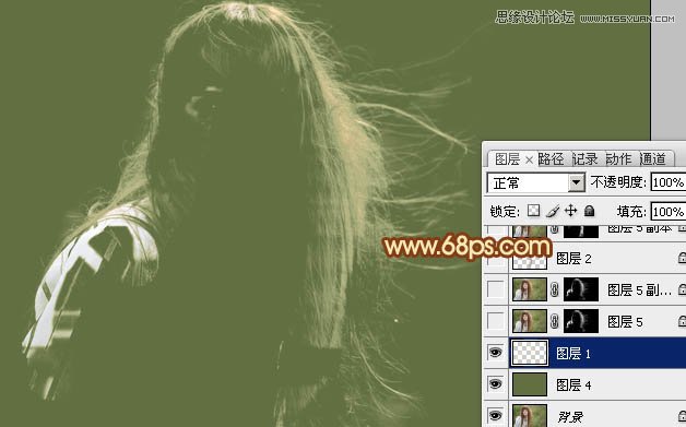 Photoshop使用抽出和通道抠出美女的头发,PS教程,图老师教程网