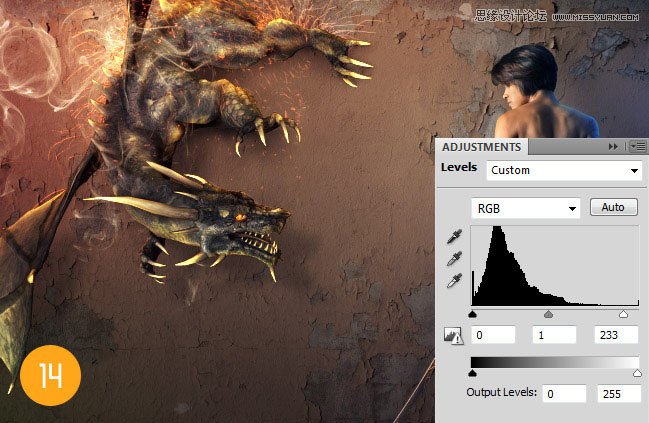 Photoshop合成立体风格的龙幻想壁纸,PS教程,图老师教程网