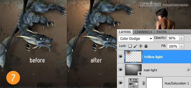 Photoshop合成立体风格的龙幻想壁纸,PS教程,图老师教程网
