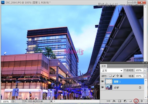 Photoshop调出城市复古怀旧效果,PS教程,图老师教程网