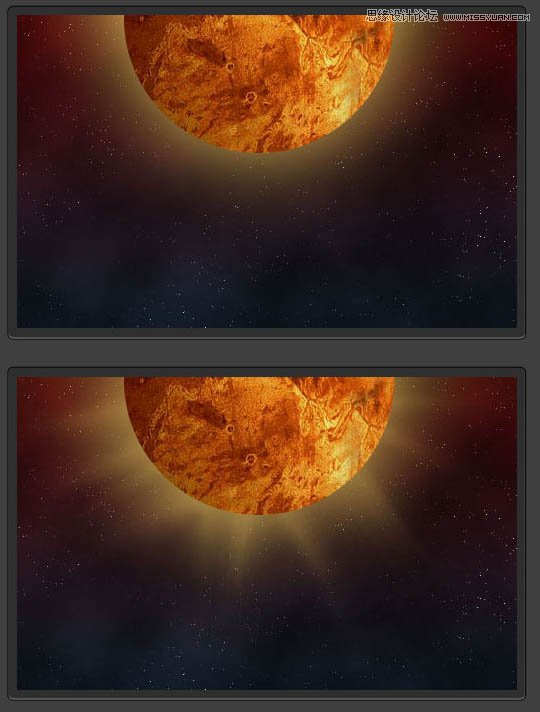 Photoshop利用滤镜制作漂亮的日食效果,PS教程,图老师教程网