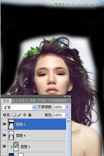 Photoshop合成超酷的潮流插画美女场景,PS教程,图老师教程网