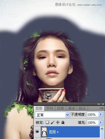 Photoshop合成超酷的潮流插画美女场景,PS教程,图老师教程网