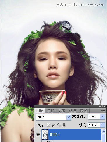 Photoshop合成超酷的潮流插画美女场景,PS教程,图老师教程网