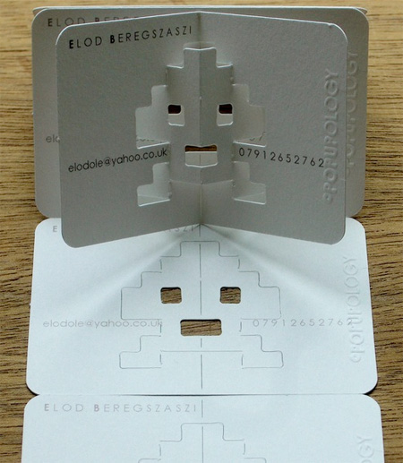 英国设计师3D名片设计欣赏