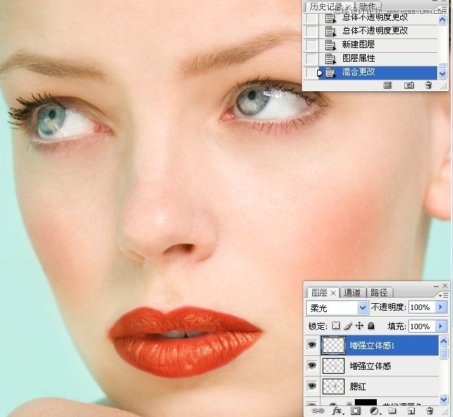 Photoshop详细解析人物肖像精修案例,PS教程,图老师教程网