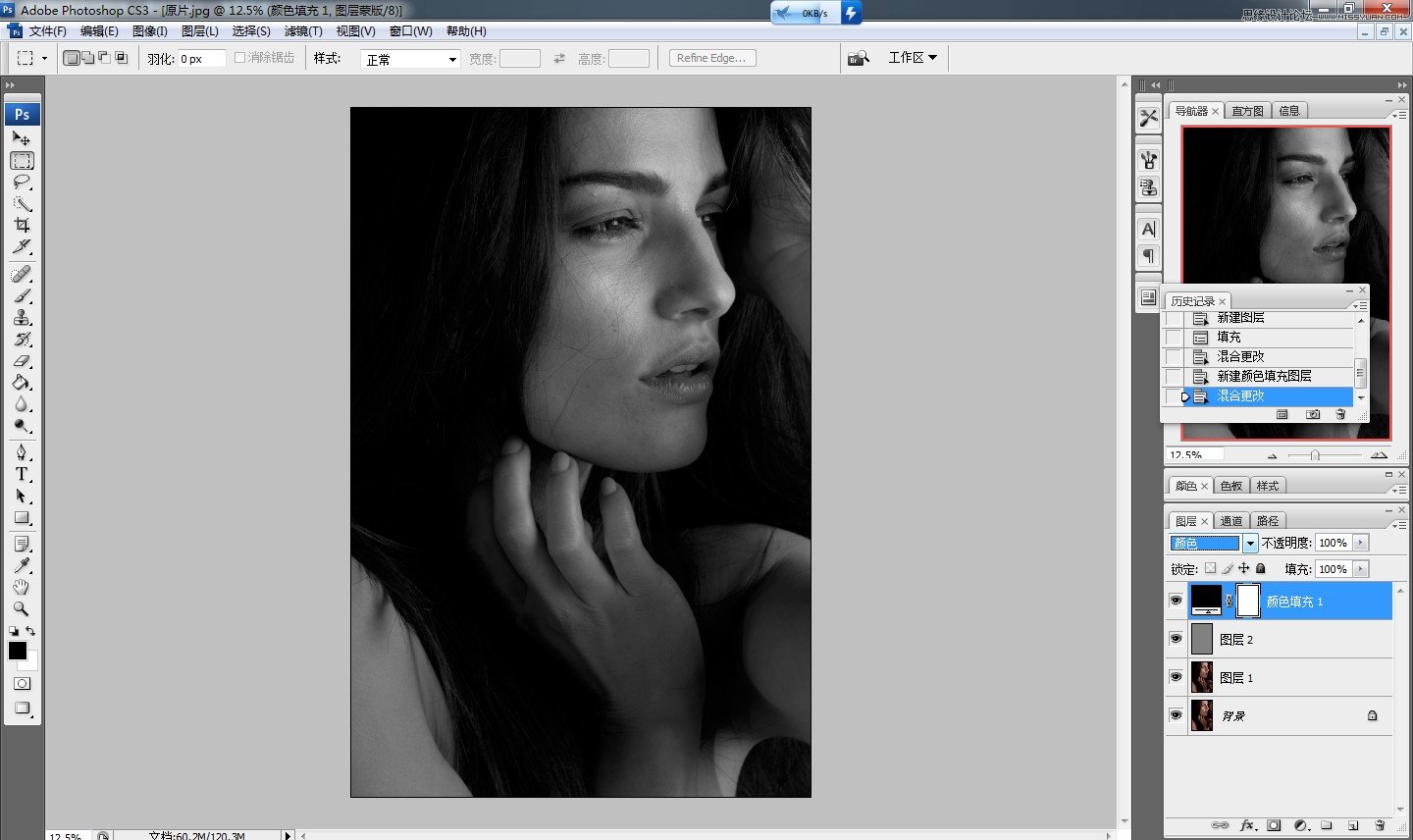 PhotoshopϸԻҵĥƤ̳