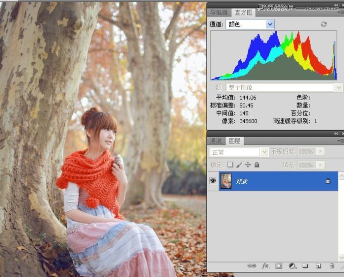 Photoshop详细解析直方图理论技巧
