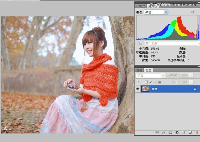 Photoshop详细解析直方图理论技巧