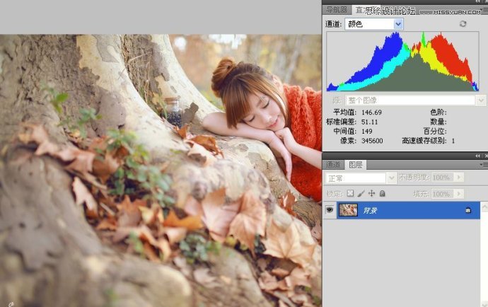 Photoshop详细解析直方图理论技巧