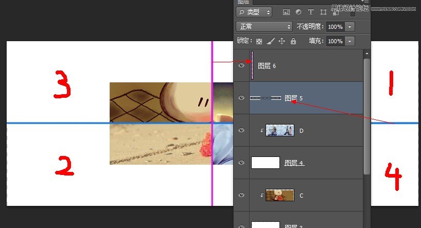 Photoshop利用剪贴蒙版制作移动遮罩GIF动画